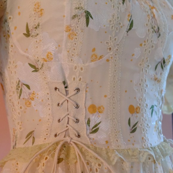 Delicate Daisy Cottagecore Dress - Picture 4 of 5